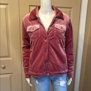 NWT FASHION NOVA rose pink jacket